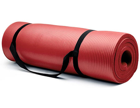 Crown Sporting Goods 5/8-Inch Extra Thick Yoga Mat | Top 10 Best Padded Workout Mats For Home Exercise