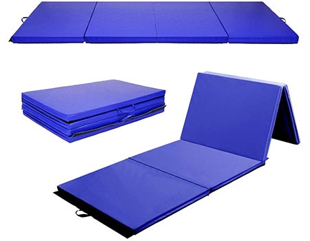 Giantex 4'x8'x2 Gymnastics Mat  | Top 10 Best Padded Workout Mats For Home Exercise