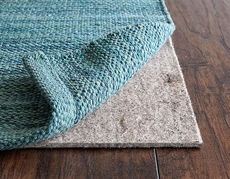 RUGPADUSA, 8'x10', Ultra Black 22 - 1/4" Thick (FELT + RUBBER) Non-Slip Rug Pad | Top 10 Best Rug Pads For Laminate Floors