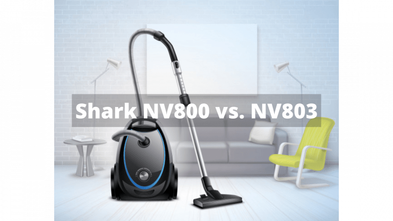 Shark NV800 vs. NV803