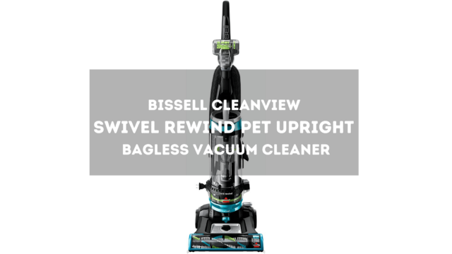 Bissell Cleanview Swivel Rewind Pet Upright Bagless Vacuum Cleaner
