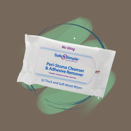 Safe n' Simple Adhesive Remover Wipes